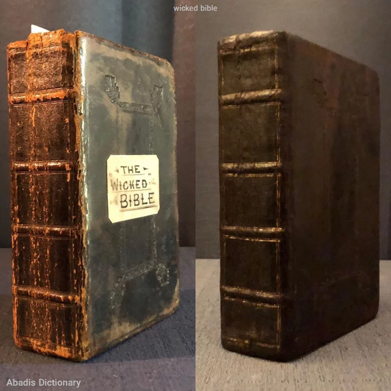 wicked bible
